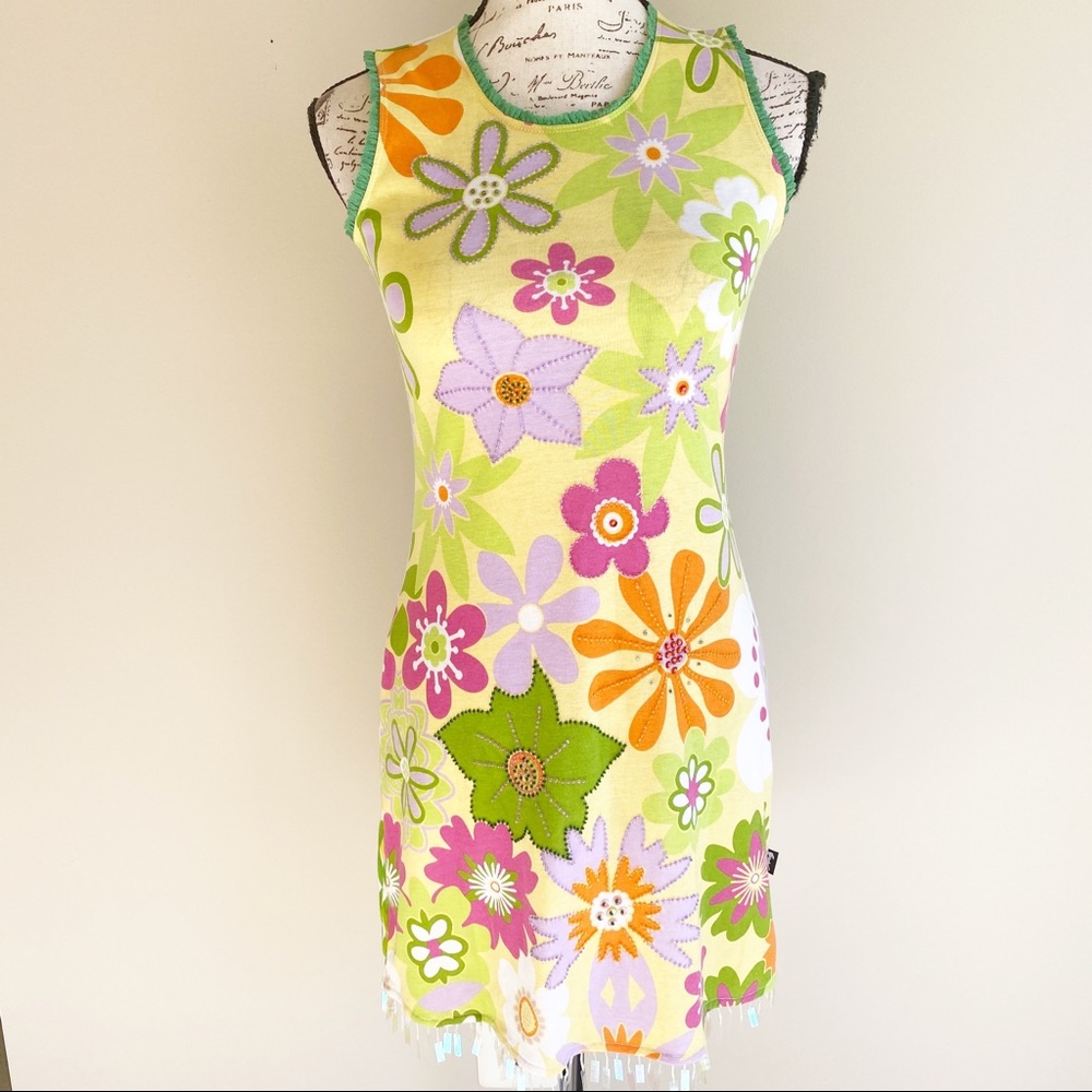 Like new / never worn  Vintage Y2K Jane Doe Kids (XL 14) Floral Dress Adult XS